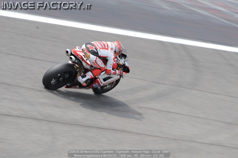 2009-05-09 Monza 6353 Superbike - Superpole - Noriyuki Haga - Ducati 1098R.jpg